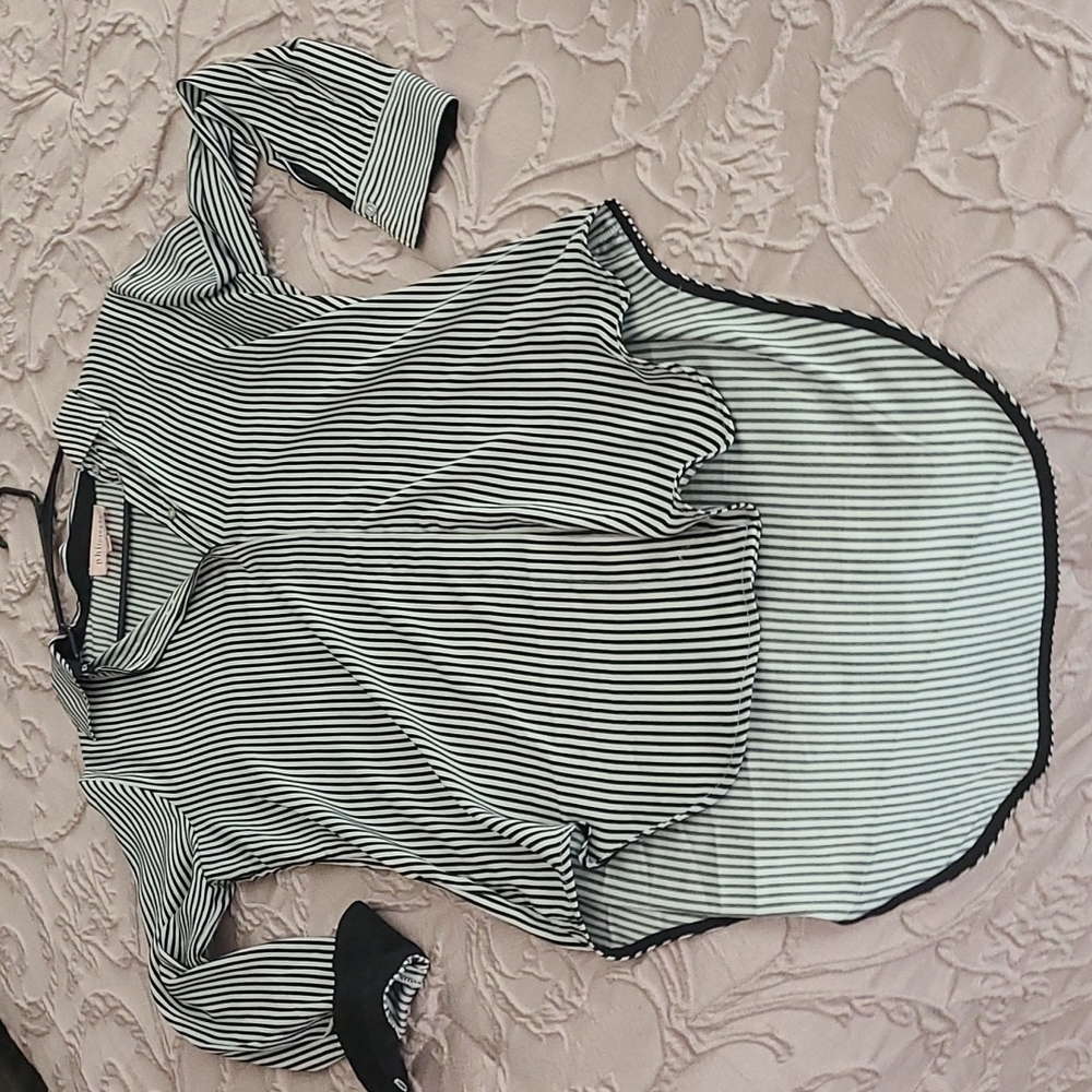 Button up dress.